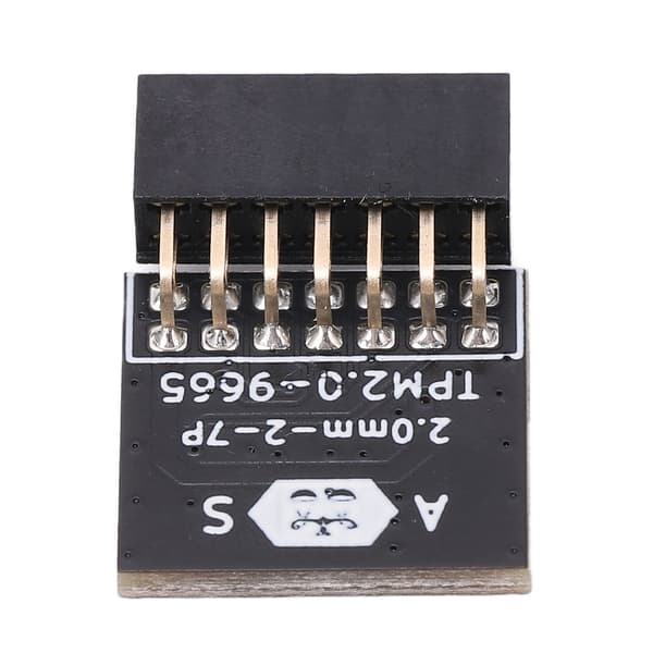 TPM 2.0 Modul LPC 14pin Fjernkort Krypteringssikkerhedsboard Tilbehør til ASUS