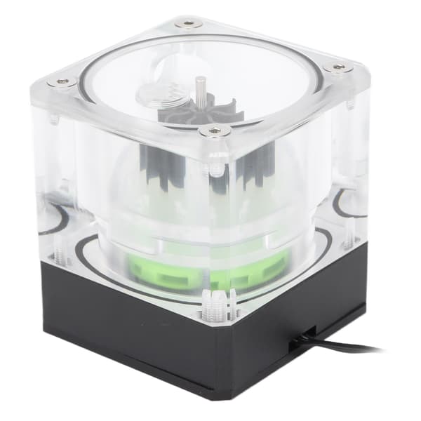 Vandpumpe PUB‑M4YT Integreret 7 cm Robust Computer Vandkøler med Flowindikator til Computer CPU
