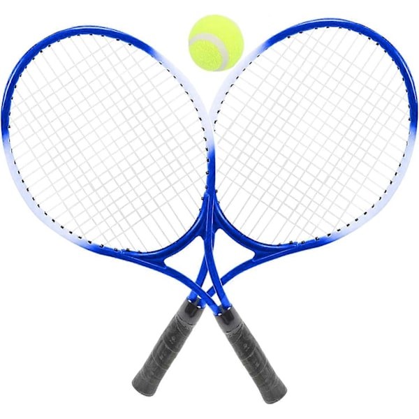 Tennismailasetti 2 mailaa, 1 tennispallo ja kantolaukku, ihanteellinen aloitussetti lapsille