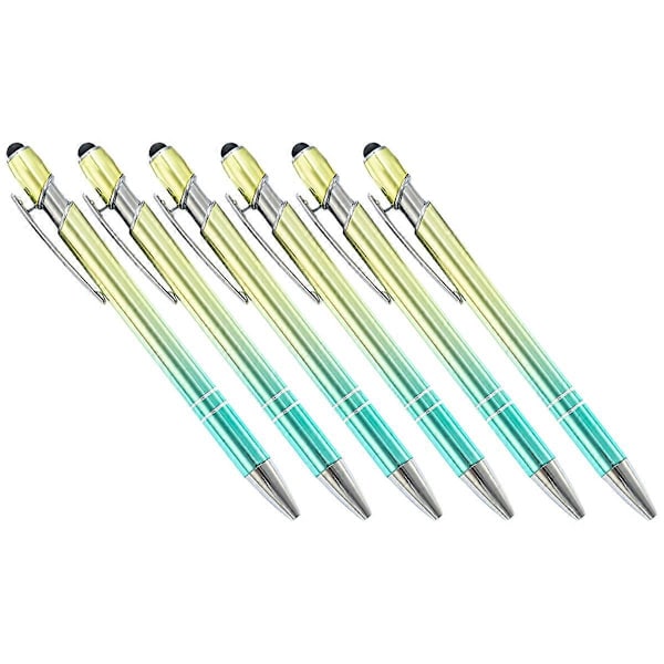 50 stk. Gradient Metal Kuglepenne Touchscreen Kuglepen C
