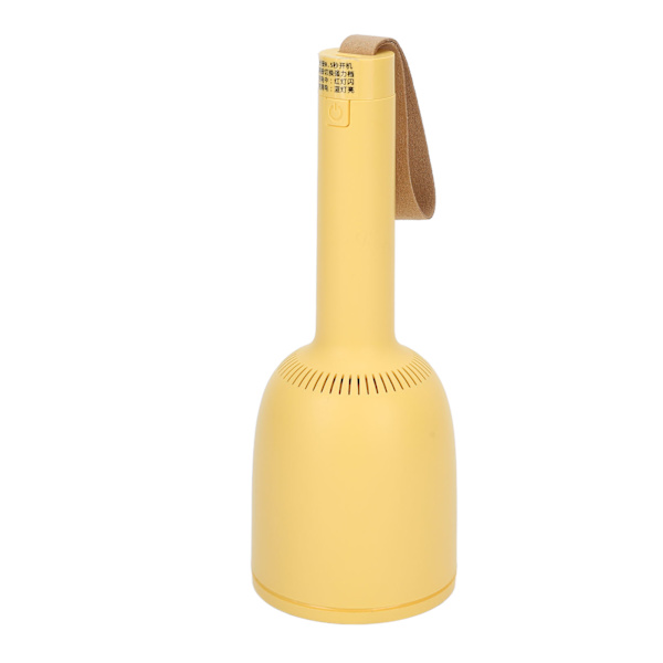 Mini støvsuger 360° rotation Mini skrivebordsstøvsuger Mute stor sugekraft USB opladning håndholdt støvsuger til negle sofa gul