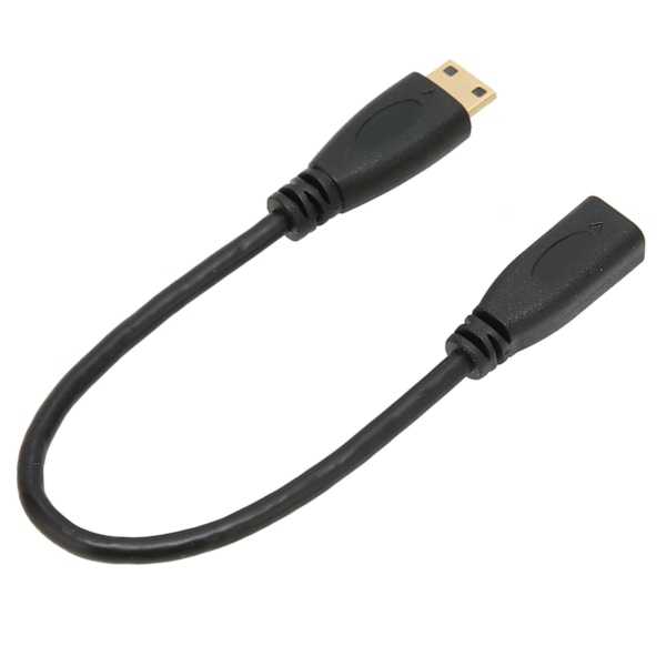 Adapterkabel til dataoverførsel, bærbar, kompakt design, hun-han-stik, mini til mikro, kort kabel til telefon, computer