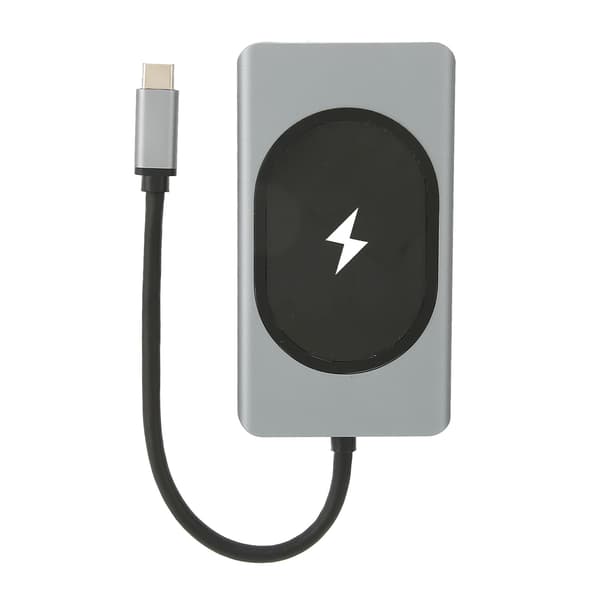 Dockningsstation Typ C till High Definition Multimedia Interface VGA 15W 9 i 1 USB 3.0-hubb