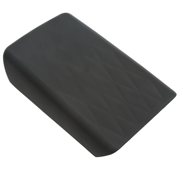 Center Armrest Box Lid Cover TPE Svart Armrest Case Protector Mjuk Ersättning för Tesla Model 3 2017‑2022