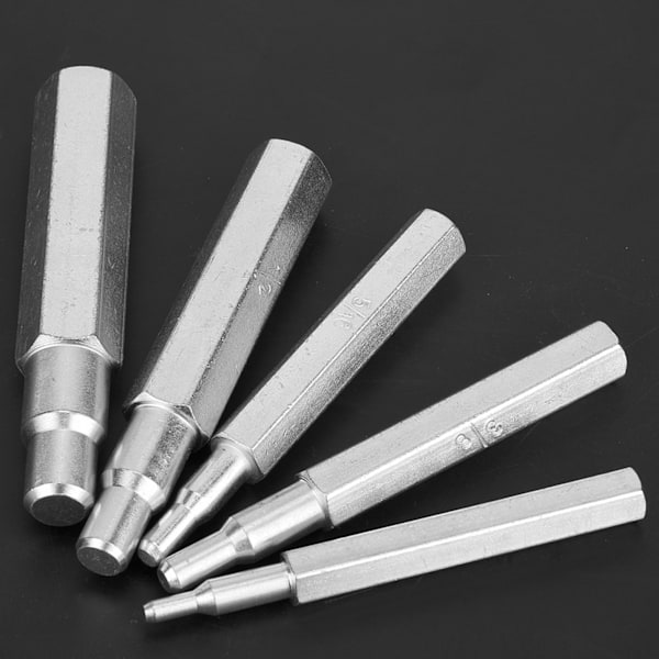 5 kpl CT-193 kupariputken laajennustyökalu 1/4",5/16",3/8",1/2",5/8"-hopea