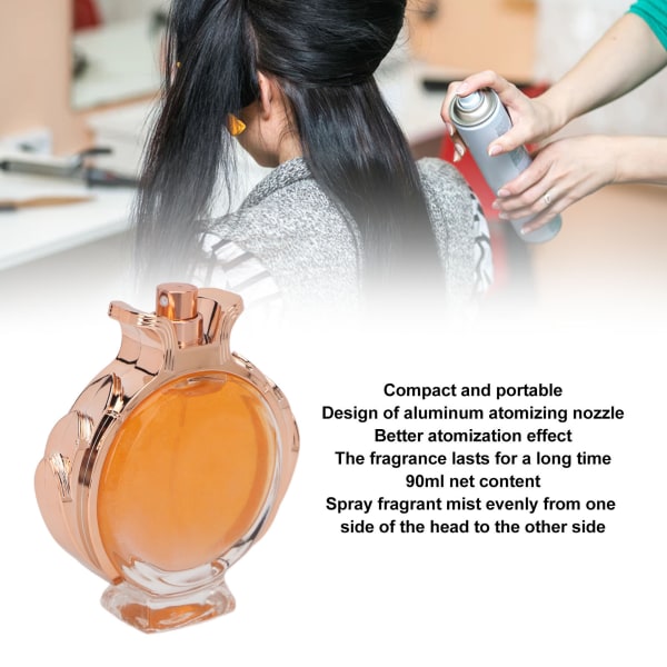90ml Aromaterapi Quicksand Parfume Duft Mist Langvarig Mild Glitrende Kvinde Quicksand Parfume