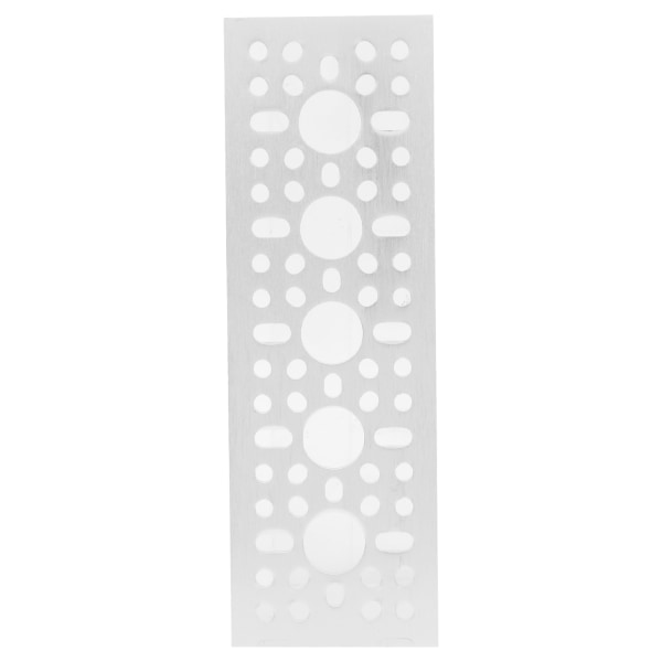 Aluminiumsgitterplade Vægnetpanel Displaymønster Industriel kontrolkomponent 3123-0048-0144