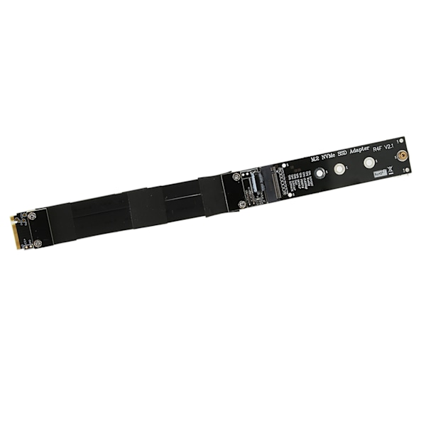 M.2 NVMe SSD -jatkokaapeli PCB R44SF M.2 - PCI E 3.0 X4 32 Gt/s M Key -jatke Winille ja Linuxille 10 cm