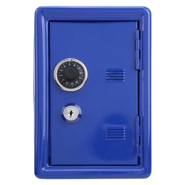 Mini Key Storage Case för barn - Säker och innovativ metallsimuleringslåda Blue