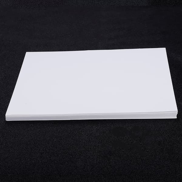50 ark vitt blankt papper DIY handtryckt mångsidig användning A4