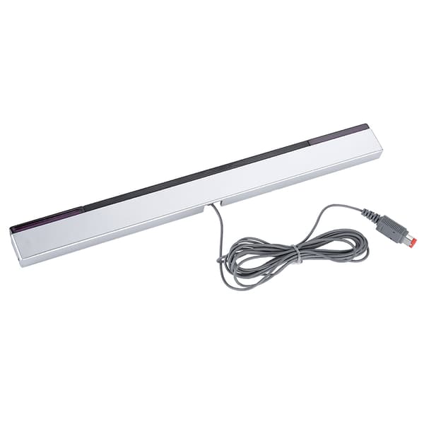 Infrarød IR Signal Ray Sensor Bar Kablet Mottaker &amp; Stativ for Nintendo WII Konsoll