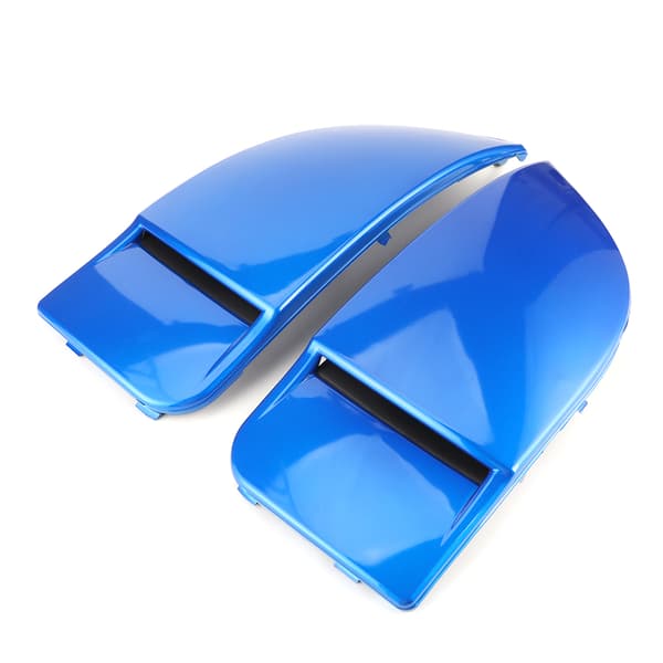 Par tåkelysramme lampe deksel passer til Subaru Impreza STI WRX 04-05 Blå