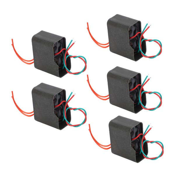 5 stk høyspenningsgenerator 3,7V-6V til 200kV Boost Step Up strømmodultransformator
