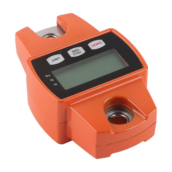 Bärbar LCD digital elektronisk hängande viktvåg 300 kg med krok