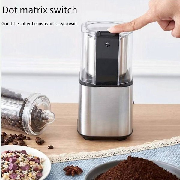 Digital Konisk Burr Kaffekvern - Perfekt for Espresso, Drypp, Håndbrygg, Kaldbrygg, Fransk Presse