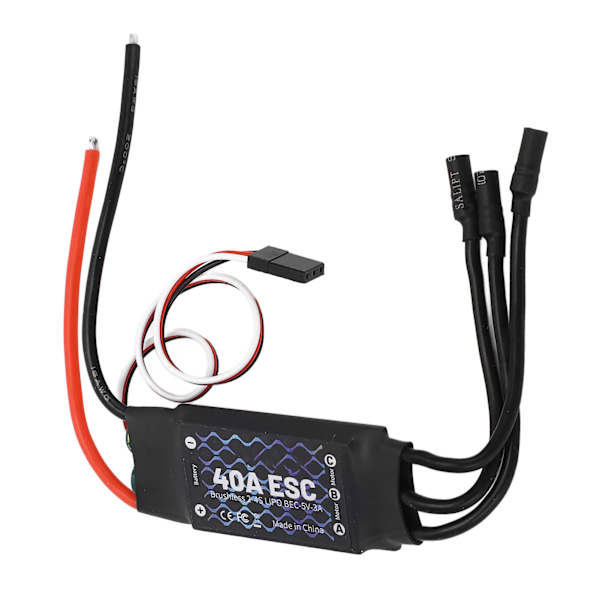 40A RC børsteløs ESC reservedele til RC fastvingede fly små quadcopter