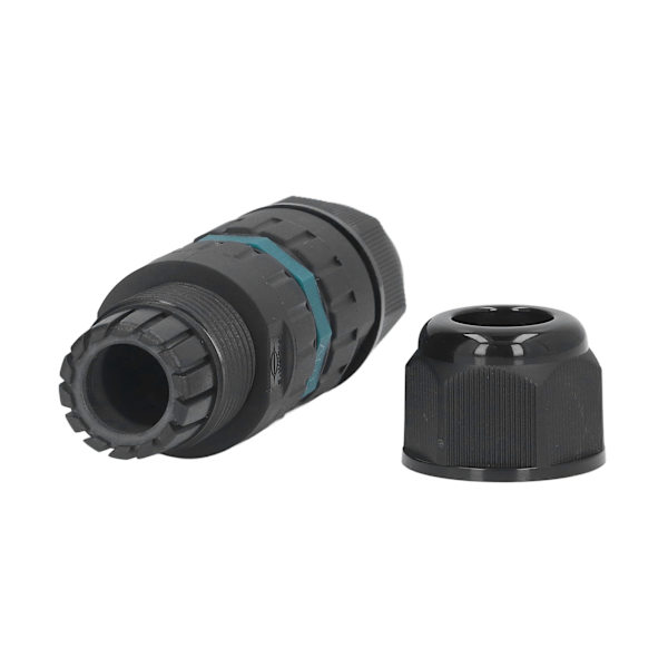 IP68 vedenpitävä liitin ulkokäyttöön pikapuristus suora 5-ytiminen liitin 10-14mm
