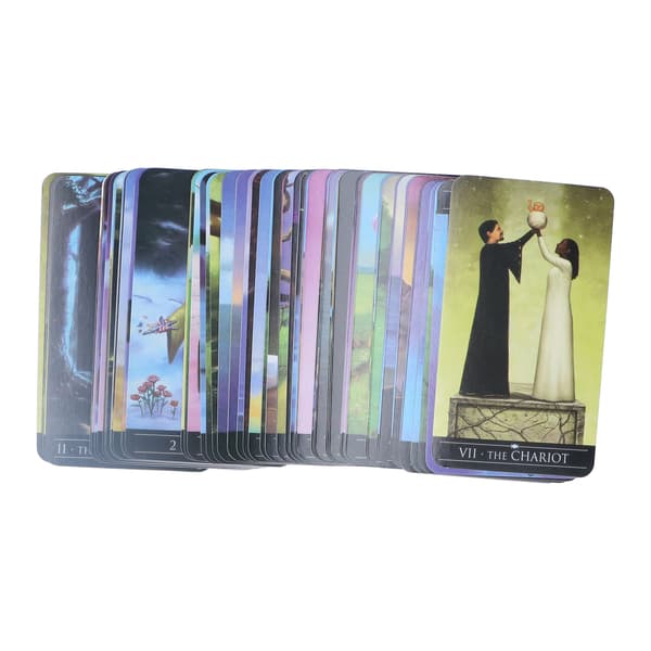 Spelkort Tarotkort Spådomskort Interaktionspapper Tarotkort Brädspel