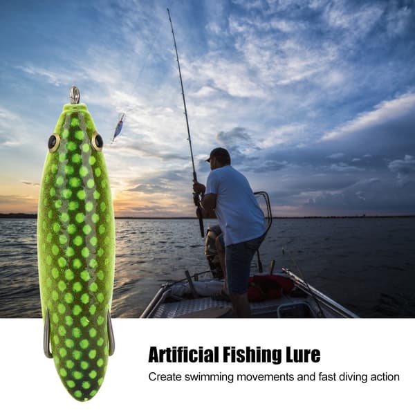8.5CM 12.7G PVC Forstærket Blodrillekrog Kunstig Blød Simulationsfiskelokkemiddel Tilbehør1#
