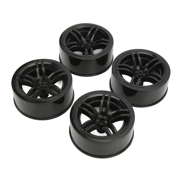 4 st RC-hjul Fälgar Diameter 63mm Lättvikts Plastfälgar för 1/10 Höghastighets RC-bil