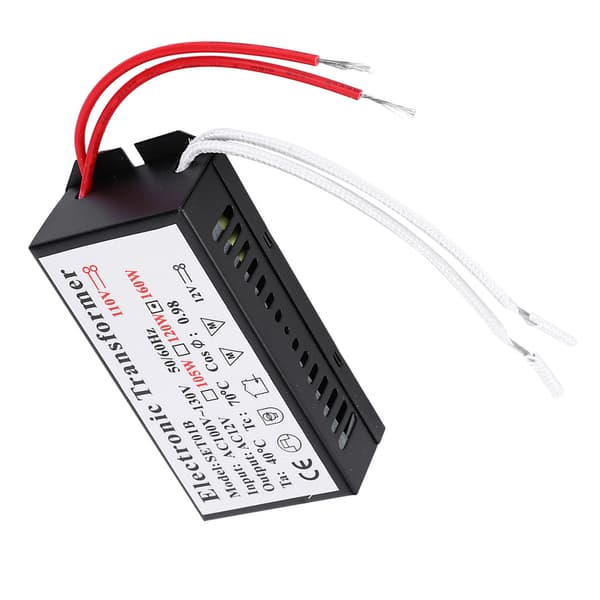 110V til 12V elektronisk transformator spenningsomformer smart strømforsyningsdriver (160W)