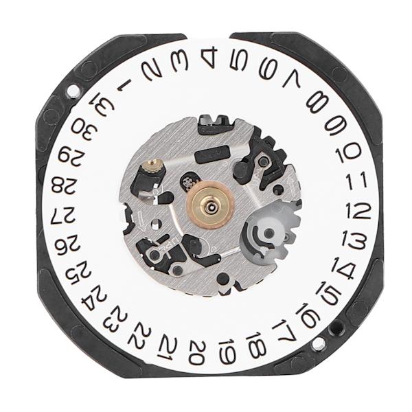 Kalender vit datumvisning VX32 Quartz Watch Urverk Watch Reservdelar Reparation Movement