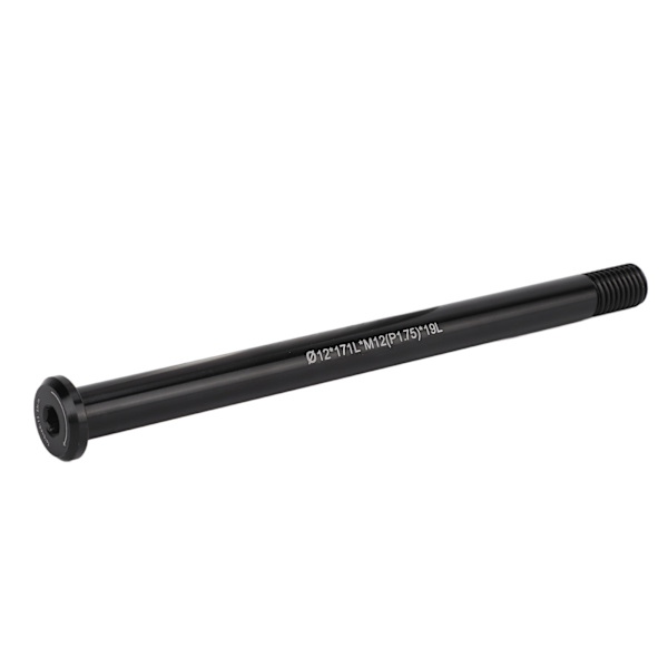 Väghjulsnavs Röraxel Cykel Aluminiumlegering Ihålig Nav Röraxel Cykeltillbehör Φ12x171LxM12(P1.75）x19L