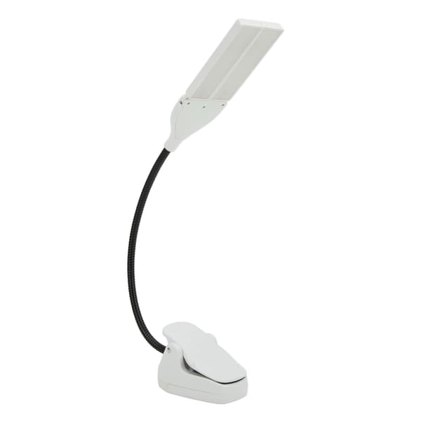 Notestativlys LED Oppladbart Bøybart Profesjonelt Design Hvit Lampe for Konserter Hjemme