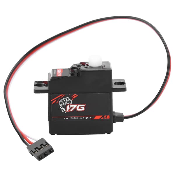 S0017P 17g Digital Servo med Plastväxel Passar för 1/18 RC Höghastighetsbil Flygplan Robot