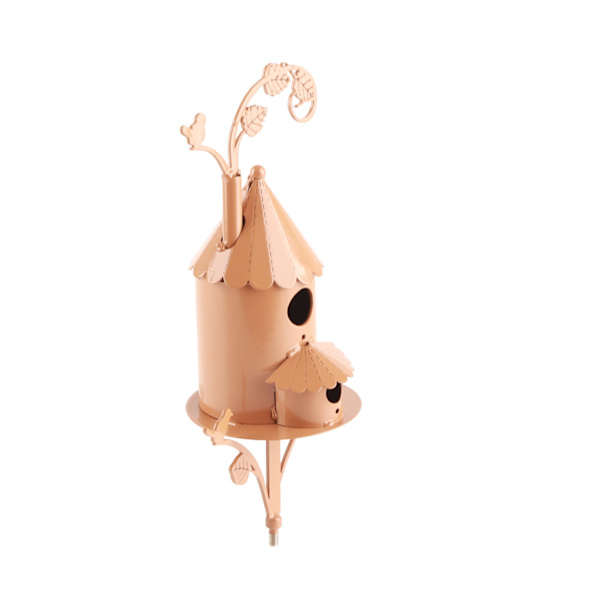Birdhouse Garden Stakes Abstrakt og traditionel stil Birdhouse Garden Stakes Type 3 Type 3
