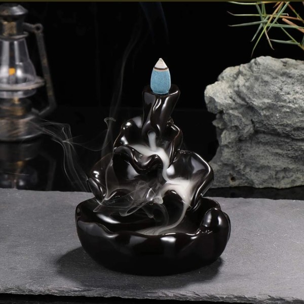 Tilbagevendende røgelsesbrænder antik stressaflastning elegant søvnhjælp keramisk røgelsesbrænder til hjemmet meditation cafe
