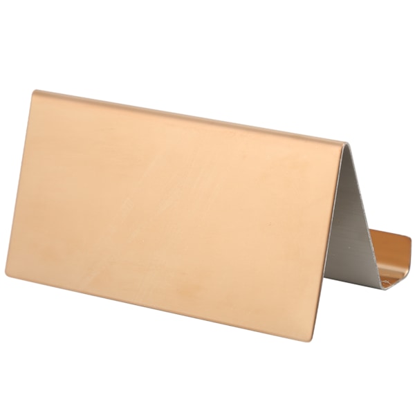 Visittkortholder Multipurpose Stabil Robust Sikker Fast Holdbar Navnekort DisplayRose Gold