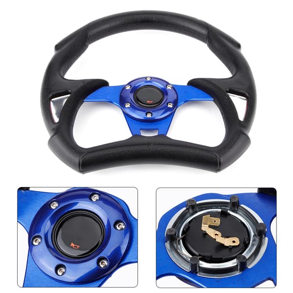 Bilratt Sport Racing Stil PU Universell Modifikasjon