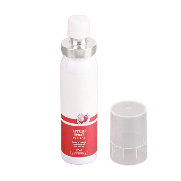 5 st dålig andedräkt oral spray Lychee smaksatt bärbar 20 ml säker, icke irriterande munvårdsspray