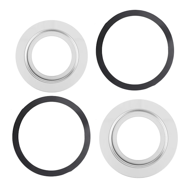 Rustfrit stål 180 mm til 114 mm vaskemadkværn adapter tilbehørsdele