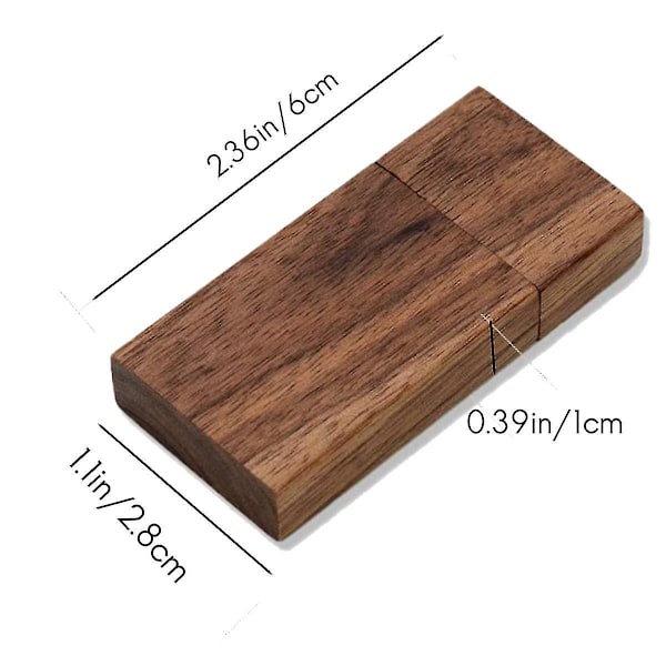 32gb USB 3.0 Muistitikku Puinen Flash-muistitikku Puu USB-muistitikku Muistitikku Lahja yhteensopiva Ystävä-DT