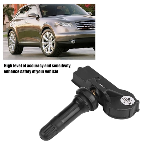 40700-CD001 Sensor för däcktrycksövervakningssystem (TPMS) till bil, kompatibel med Infiniti G35 M45 Nissan Xterra