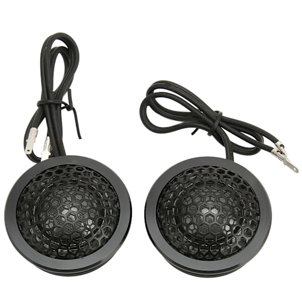 2 stk. 150W Dome Tweeter 2-vejs system Metal Aluminium Kompakt Dome Audio Tweeter Bilhøjttaler