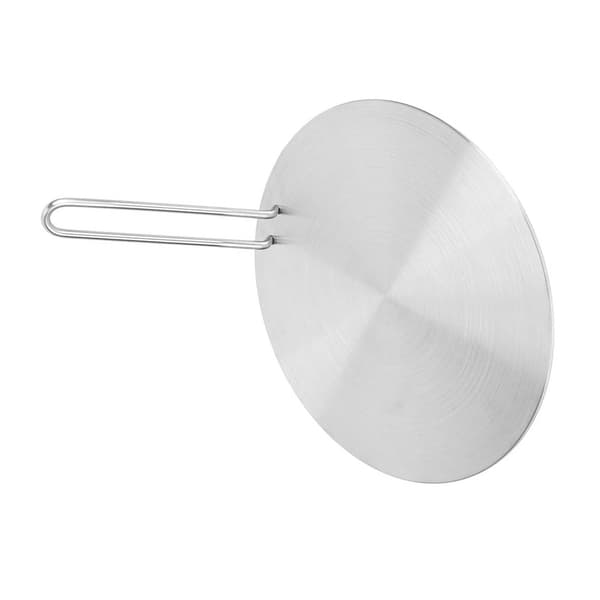 Varme diffuserplate i rustfritt stål Induksjonsplateadapteromformer Gass elektrisk komfyrplate 24 cm