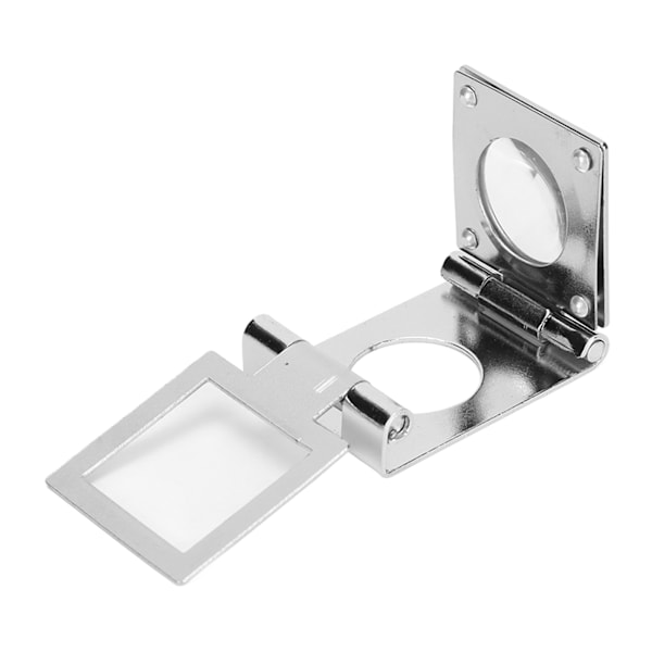 10X Mini Tre Folding Lup med Skala til Gravering DIY Håndværk