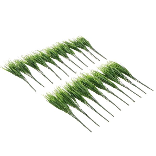 Kunstige planter Simulering naturtro Dekorative falske plastplanter for hjem Hagekontor 20 stk