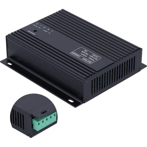 CH2810 Smart Automatisk Oplader til 12V/24V Batterier, AC160-277V Flydeladning
