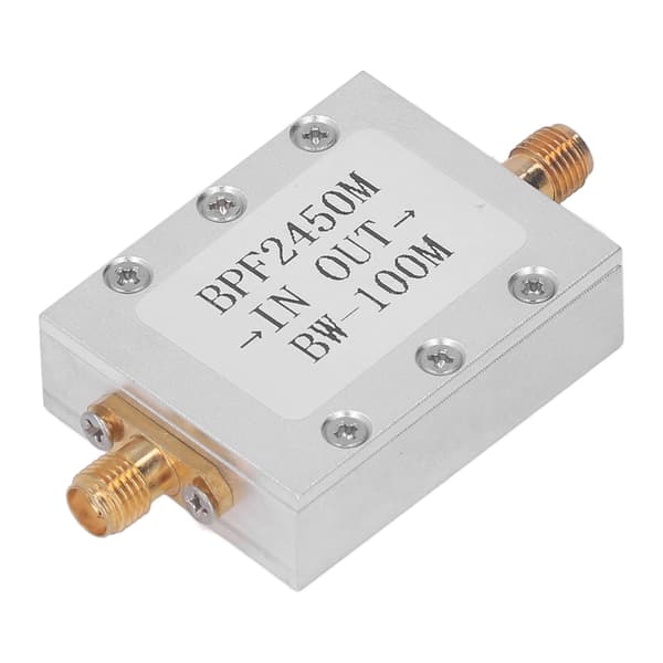 Båndpasfilter 2.4G 2450MHz lavt tab SMA-interface båndpasfiltermodul til WiFi BLE