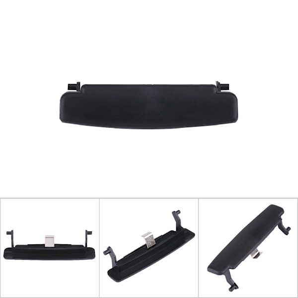 Bil Auto Console Mittarmstöd Cover Clip Lock Spärr för A6 C6 2005-2011 Svart