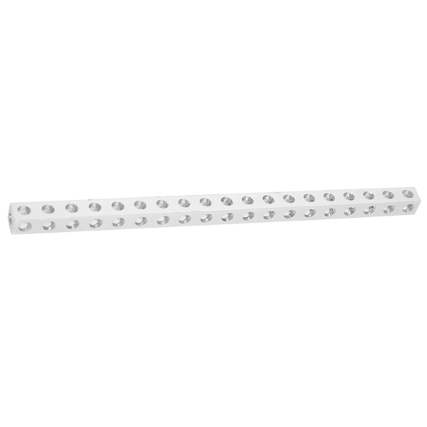 Alumiininen ekstruusioprofiili LS-muotoinen palkkirobottitarvikkeet 19 reikää 8x8mm 310600190152