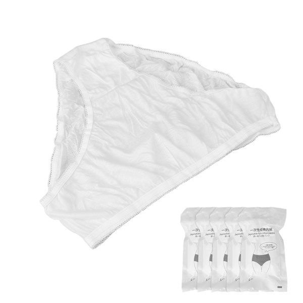 5 st disponibel postpartum underkläder Andas rese disponibel postpartum trosor för gravida kvinnor
