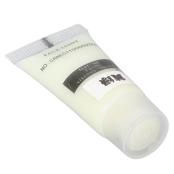 Lysande färg DIY Craft Ansikte Kropp Resin Art Creation Bright Luminous Nail Art Paint 0,4 oz Gulgrön