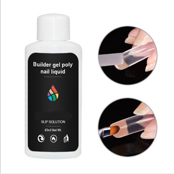 45ml kynsienpidennyksen geeliliuos Nopea geeliliukastusliuos Kynsienpidennyksen geeliliuos Kynsigeelirakentaja kynsiart