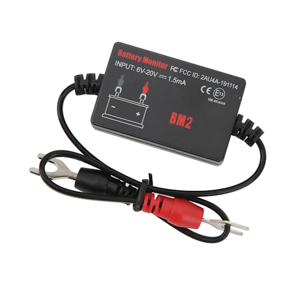 Batterimonitor 12V Batterispænding Opladningsanalysator Tester Lav Opladningsalarm Belastningsdiagnostisk Værktøj