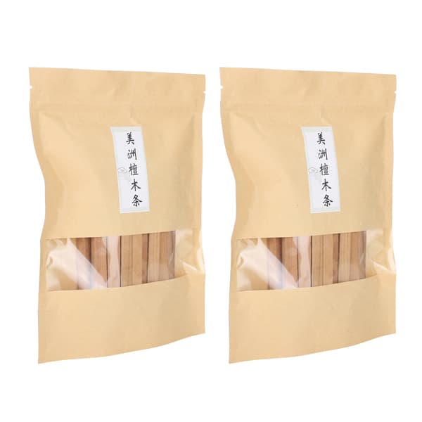 2-pack sandelträpinnar rökelse för yoga, aromaterapi, teceremoni, presenter, rektangel